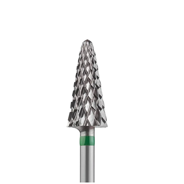 Freză din carbură pentru freză de unghii „Con” 6mm verde 407402M