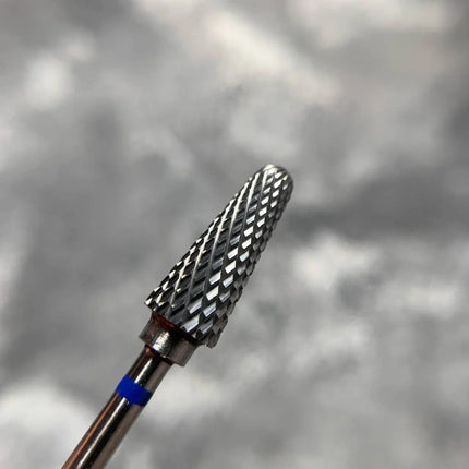 Carbide Nail Drill Bit "Frustum” 6mm Blue H704mK Nisima