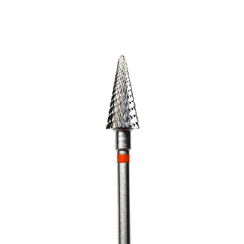 Carbide nail drill bit ’Cone” 6*15 Red - Carbide nail drill bits