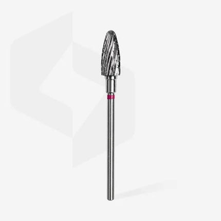 Carbide nail drill bit “Corn” 6*14 Red Staleks - Carbide nail drill bits