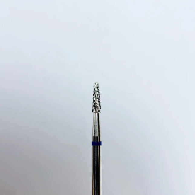 Carbide nail drill bit ’Mini Cone” 2*7 Blue - Carbide nail drill bits