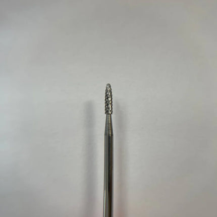 Carbide nail drill bit ’Mini Cone” 2*8 Blue - Carbide nail drill bits