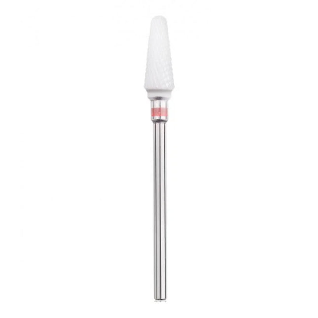 Ceramic nail drill bit “Cone” Thin 4.5*13 mm Red - Ceramic nail drill bits