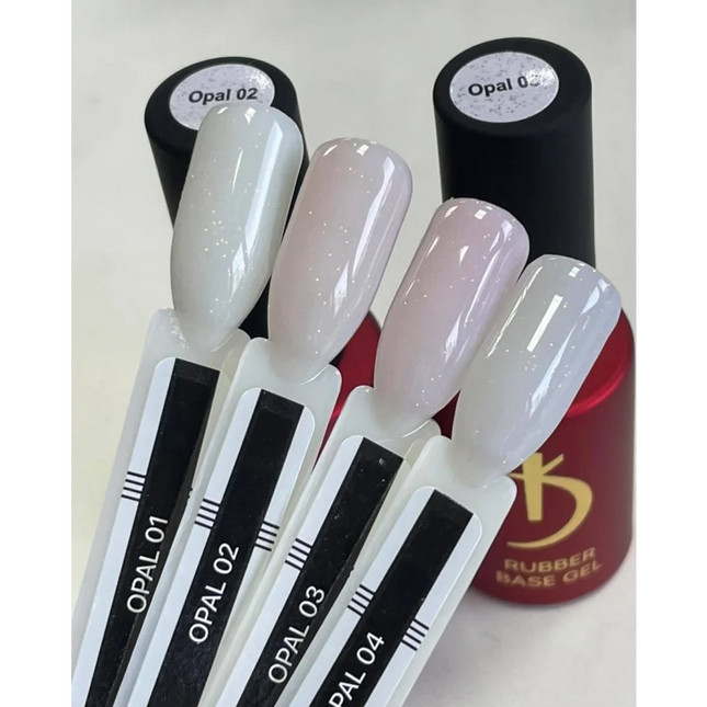 Color Rubber Base Gel Opal №2 7 ml. Kodi Professional - Color Base