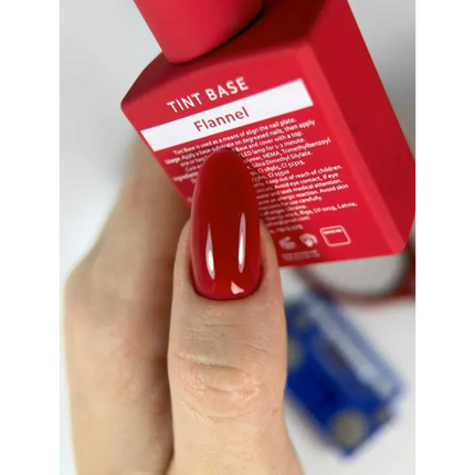 Cover Tint Base Color Flannel ’Bright red’ 15 ml HEYLOVE - Color Base