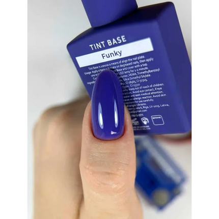 Cover Tint Base Color Funky ’Deep blue’ 15 ml HEYLOVE - Color Base