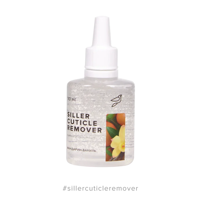 Cuticle remover Mandarin-vanilla 30 ml Siller - Cuticle remover