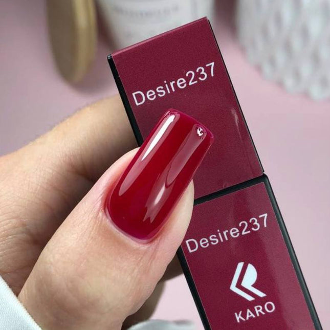 Gel Polish Desire 237 Dark Red 8ml KARO