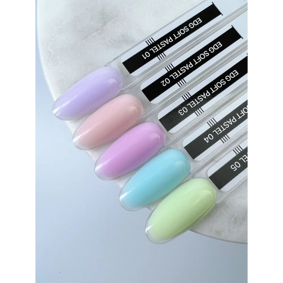 Easy Duo Gel Soft Pastel №1 35 g. Kodi Professional - Polygel