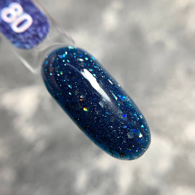 Edlen Basislaag Flash №80 Saffier met folie 9ml