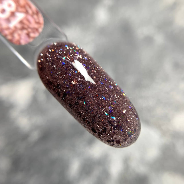 Edlen Basislaag Cover Flash №81 Brown Stone met folie 9ml