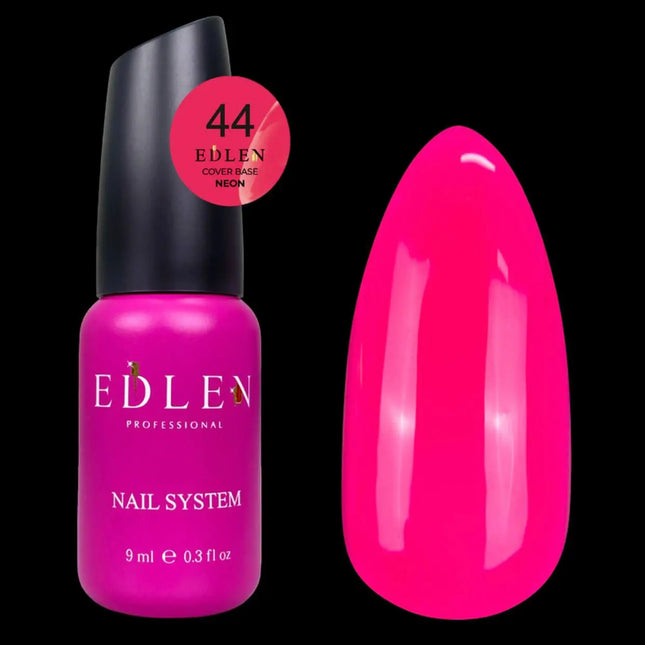 Edlen Couche de base Néon n°44 Rose cramoisi 9 ml