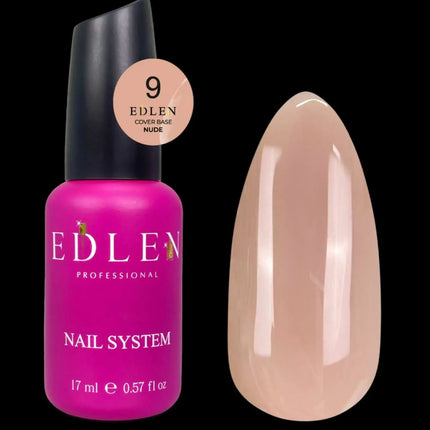 Edler Grundlack Cover Nude Nr. 09 Pfirsichbraun 17ml