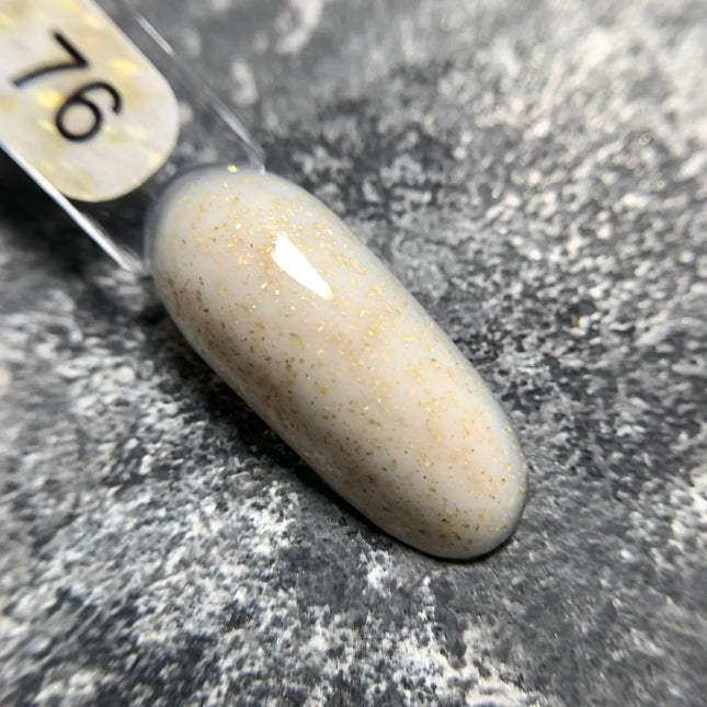 Edlen Cover Base Potal №76 Beige met goudfolie 9ml
