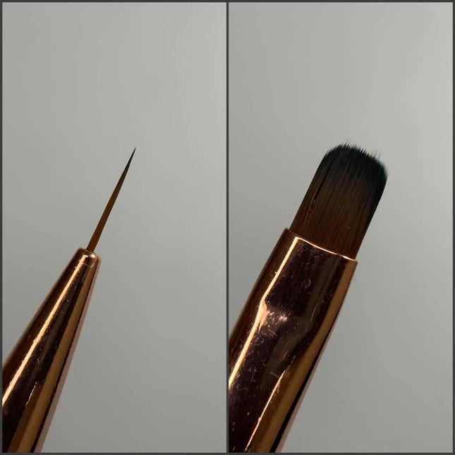 Dubbelzijdige nagelborstel Edlen Multibrush 9mm