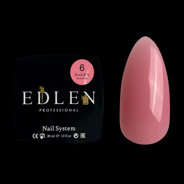 Edlen Builder Gel №06 "Naakt" Red Peach 30ml