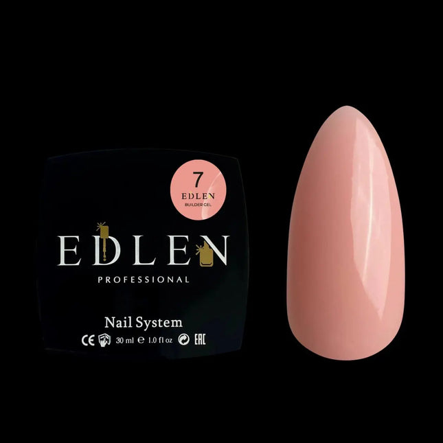 Edlen Builder Gel nr. 07 "Naakt" Perzik 30ml