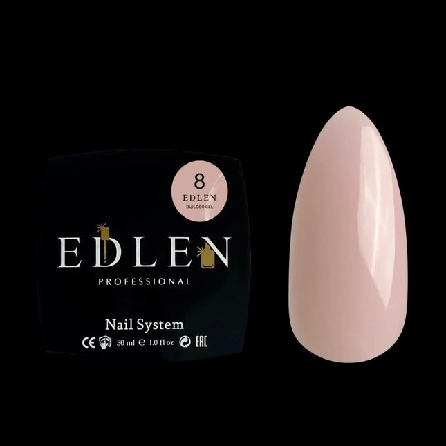 Edlen Builder Gel №08 "Naakt" Licht Beige 30ml