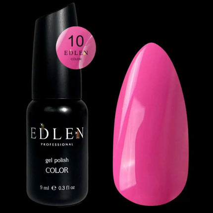 Verniz-gel Edlen, cor n.º 10, rosa-escuro, 9ml