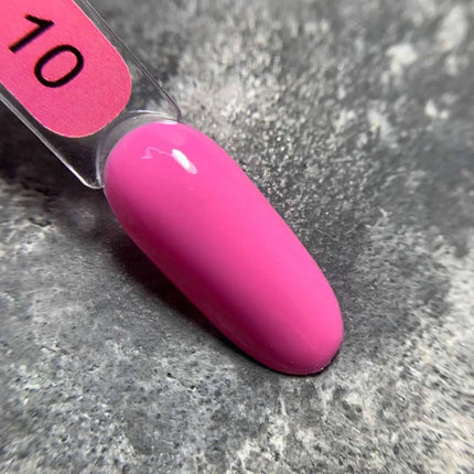 Verniz-gel Edlen, cor n.º 10, rosa-escuro, 9ml