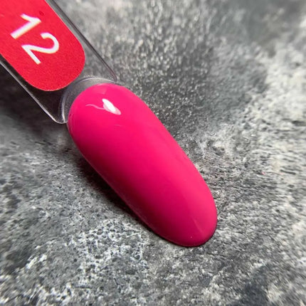 Smalto gel Edlen Colore n. 12 Magenta scuro 9ml