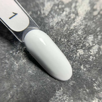 Βερνίκι τζελ Edlen, χρώμα №01 Λευκό, 9ml