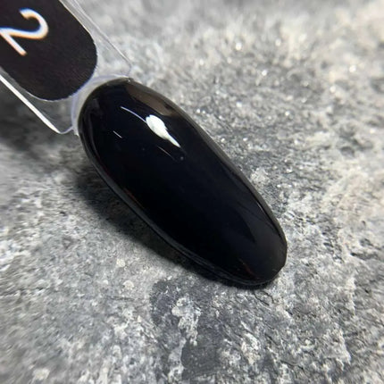 Edlen Gel Polish Color №02 Black 9ml