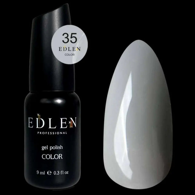 Edlen Gel Polish Color №35 Grey 9ml