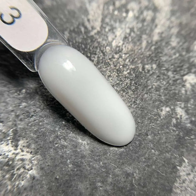 Edlen gélový lak na nechty, odtieň č. 03 Milky, 9ml