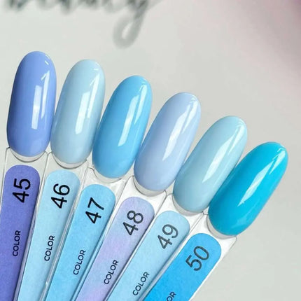 Esmalte semipermanente Edlen color n.º 47 Azul 9ml
