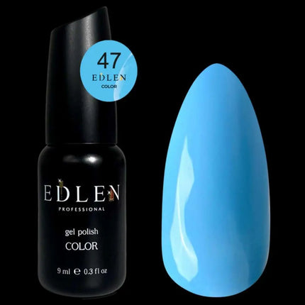 Esmalte semipermanente Edlen color n.º 47 Azul 9ml