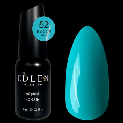 Colore dello smalto semipermanente Edlen №52 Tiffany 9 ml