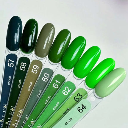 Edlen Gel Polish Color №62 Kelly Green 9ml