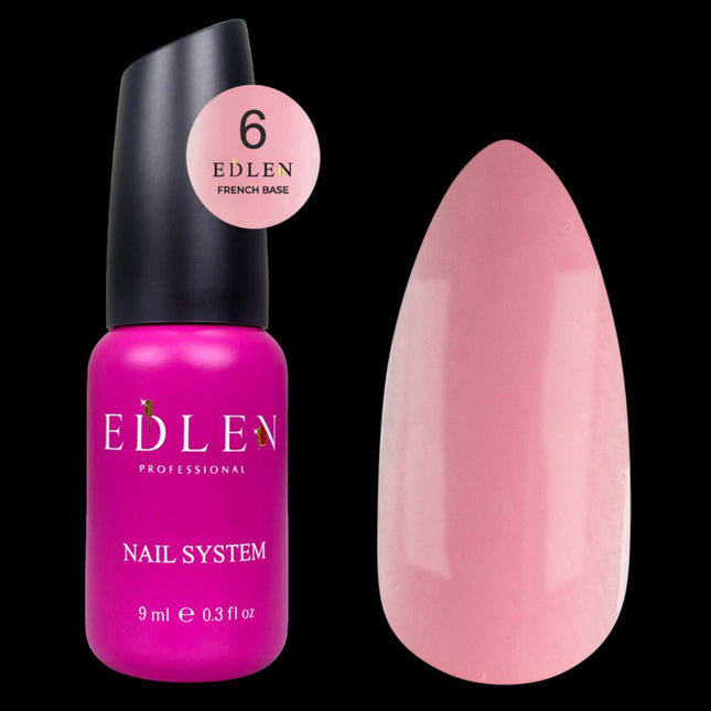 Edlen French Basislaag Flash №6 Nude Pink 9ml