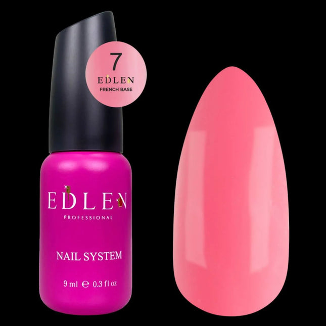 Edlen French Basislaag Flash №7 Watermelon Pink 9ml
