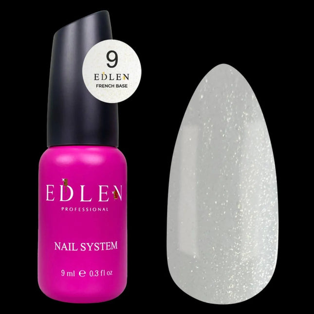 Edlen French Basislaag №9 Melk met gouden glans 9ml