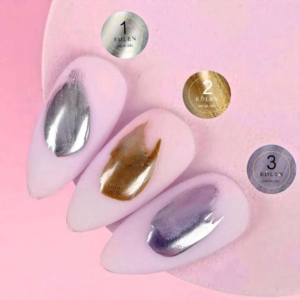 Edlen Metal Gel Paint color Gold 5ml