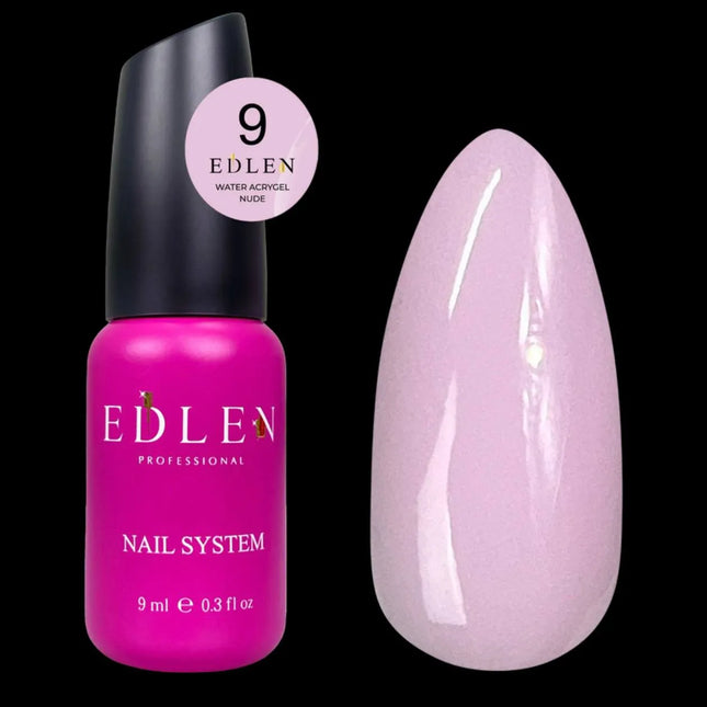 Edlen Water Acrygel №09 Cold Ροζ 9ml