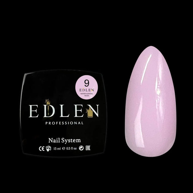 Edlen Water Acrygel №09 Cold Ροζ 15ml