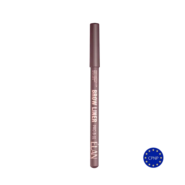 ELAN Powder Eyebrow Pencil Brow Liner Pro B 01 medium brown 1.29g - Eyebrow Pencil