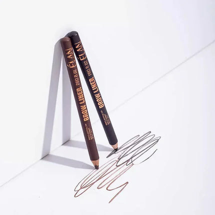 ELAN Powder Eyebrow Pencil Brow Liner Pro B 01 medium brown 1.29g - Eyebrow Pencil
