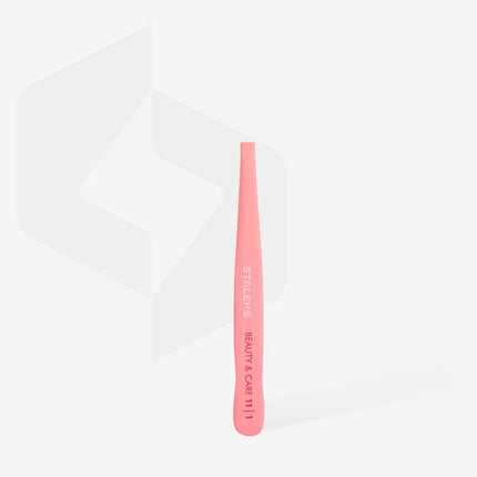 Eyebrow tweezers Staleks Pro Beauty & Care 11 Type 1 TBC-11/1 - Eyebrow tweezers