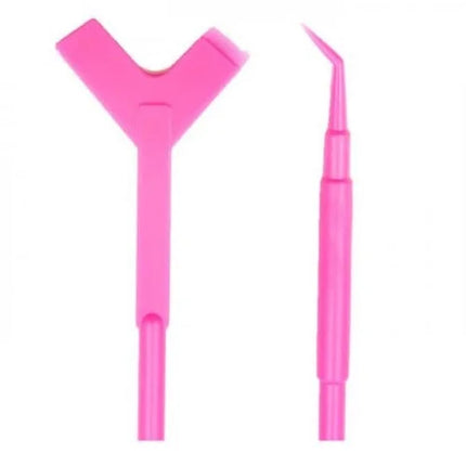 Eyelash Lamination Tool (Material: Plastic Color: Pink) Kodi Professional - Eyelash applicator