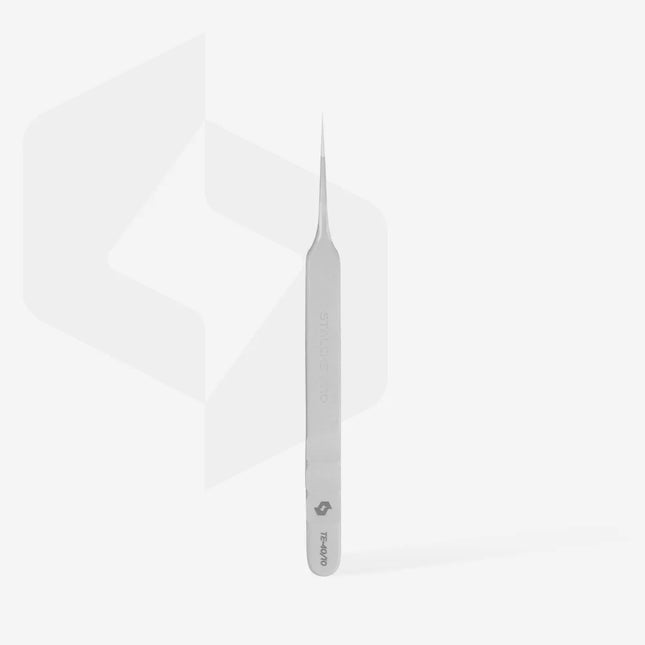 Eyelash tweezers Staleks Pro Expert 40 Type 10 TE-40/10 - Eyelash tweezers