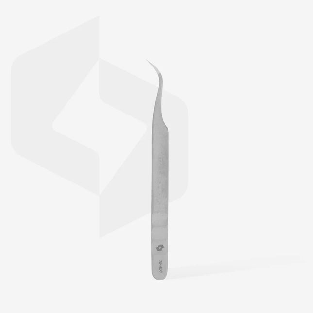 Eyelash tweezers Staleks Pro Expert 41 Type 1 TE-41/1 - Eyelash tweezers
