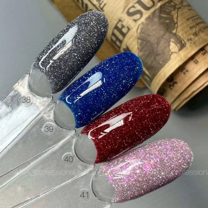 Smalto gel Saga Fiery №39 Blu intenso 9ml