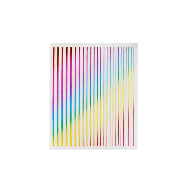 Flexible tape Rainbow - Decor for nail