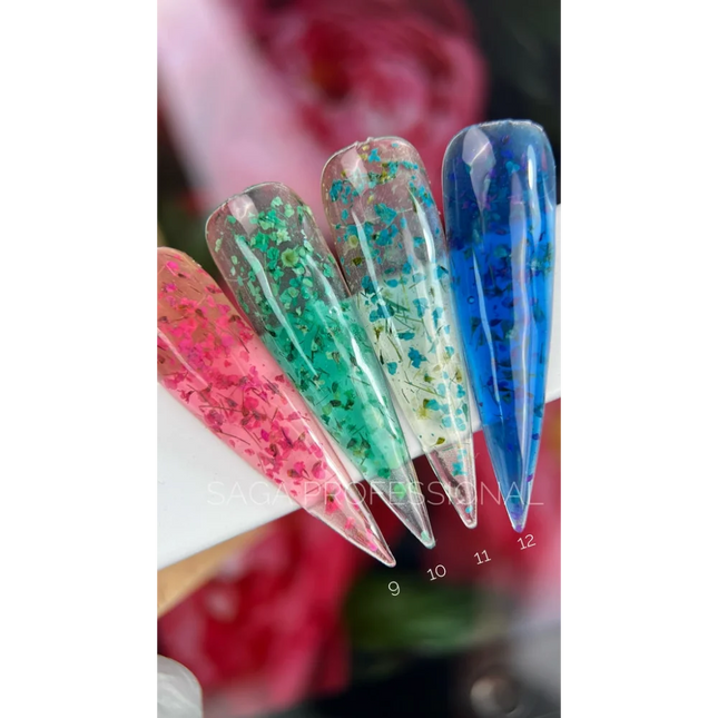 Flower Gel №10 5 ml Saga Professional - Gel paint