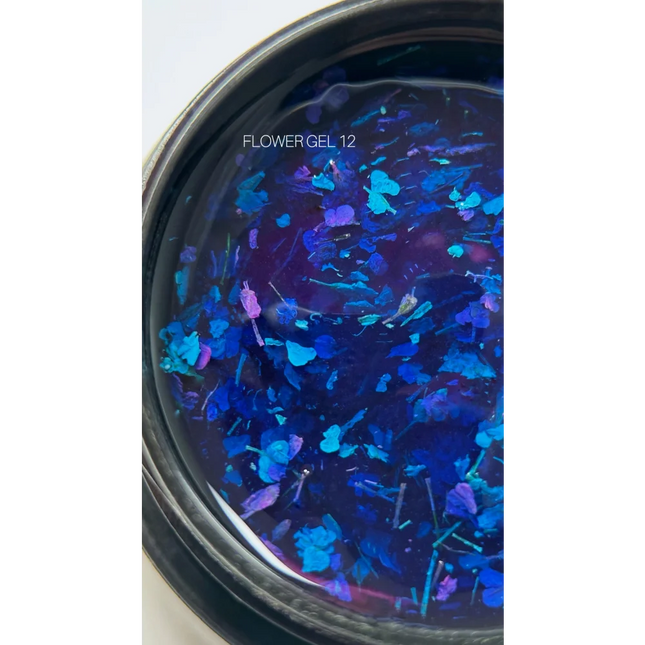 Flower Gel №12 5 ml Saga Professional - Gel paint