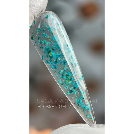 Flower Gel №2 5 ml Saga Professional - Gel paint